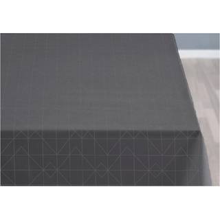 Økologisk Damaskdug fra SØDAHL - REFINED GREY RUND Ø160 cm.