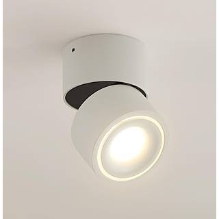Arcchio LED-loftspot Rotari, hvid, 1 lyskilde, 710lm