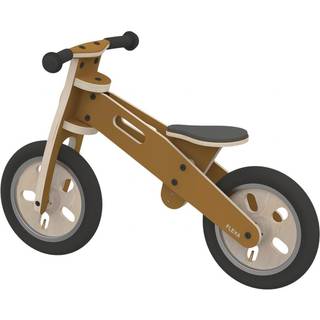 Løbecykel i træ - Mustard - FLEXA - Fra 3 år