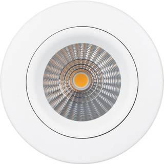 Scan Products Sabina Indbygningsspot 8W 3000K Ra90 IP54, Mat hvid