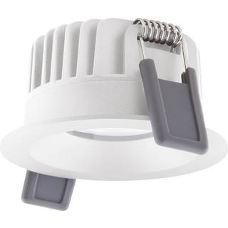 Ledvance LED spot Fix Aluminium Hvid 8W 640lm 36D - 927 ekstra varm hvid | Udsnit 68mm - IP44 - bedste farvegengivelse - dæmpbar