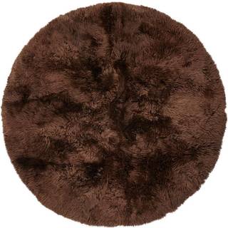 Gulvtæppe | Lammeskind | Langhåret | D180 cm | D250 cm