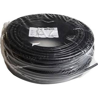 Downlight ledning PKA 2x1,5mm² sort 90°C - 100 m.