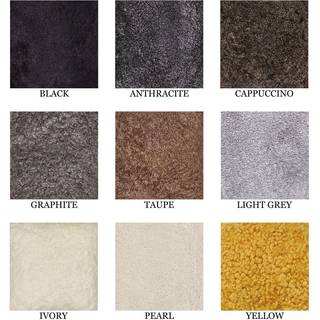 Gulvtæppe | River | Lammeskind | Korthåret Short Wool Curly Sheepskin River Design Rug