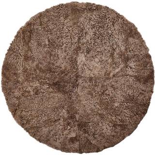 Gulvtæppe | Lammeskind | Korthåret | D140 cm
