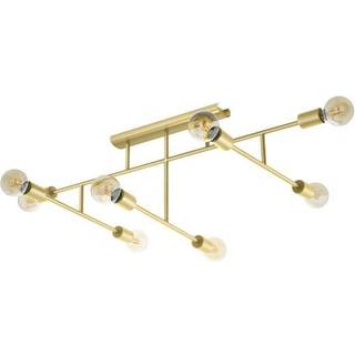 EGLO BELSIANA 1 loftlampe, børstet messing