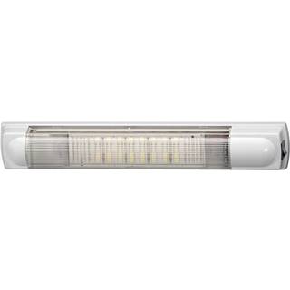 Skotlampe/loftlampe Hella, LED, 355 x 59 x 35 mm, 10 - 31 V 3.5 W, med hvidt skær