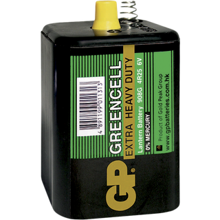 GP 4r25 batteri  med fjeder