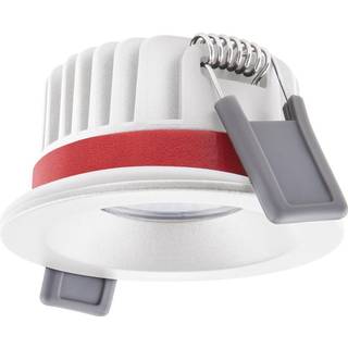 Ledvance LED spot Fire Rated Aluminium Hvid 8W 680lm 36D - 930 varm hvid | Udsnit 68mm - IP65 - bedste farvegengivelse - dæmpbar
