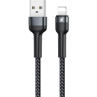 Remax - Cable USB Lightning Jany Alloy 1m 2 4A black