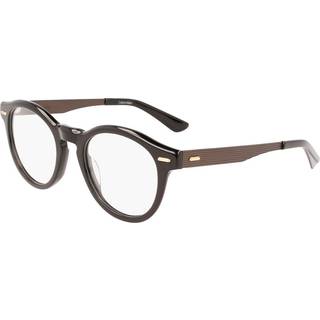 Calvin Klein Mand CK21518 001 Optiske stel Acetat Sort Rund