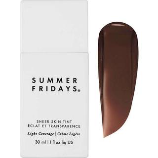 Summer Fridays - Sheer Skin Tint - Hyaluronsyre + Squalane - Sheer Skin Tint - Shade 9 - 30 Ml - For Women - Brun