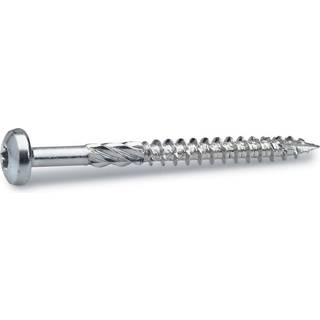 FAST spånskrue med rundt hoved, elforzinket, 3,5 x 12 mm - 200 stk.