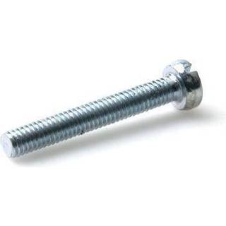 REYHER 000844109040060 Maskinskrue M4 MCS 4.8, FZB, DIN 84 A 4X60 mm, pakke med 200