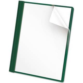 Oxford 55856 Clear Front Report dækker LTR 1/2-tommer cap. 25/BX DK Green