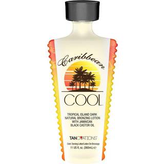Caribbean Cool, Natural Bronzer, Tanning Lotion med Jamaican Black Castor Oil 11 Ounce.