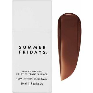 Summer Fridays - Sheer Skin Tint - Hyaluronsyre + Squalane - Sheer Skin Tint - Shade 8 - 30 Ml - For Women - Brun