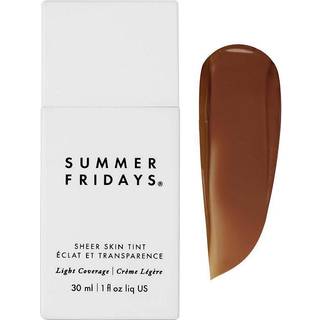 Summer Fridays - Sheer Skin Tint - Hyaluronsyre + Squalane - Sheer Skin Tint - Shade 7 - 30 Ml - For Women - Brun