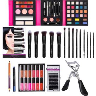 Shany Cosmetics Shany Gift Overraskelse - Amazon Exclusive - Alt i en makeup -bundt - farver og udv?lgelse varierer flerfarvet ucentreret