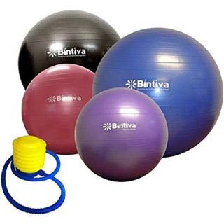 Bintiva Anti-Burst Fitness ?velse Stabilitet Yogakugle/schweizisk Birthing Gym Ball Blue M (58-65 cm) 433248693