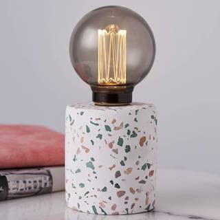 Pauleen Elegant Flare dekolampe, beton, terrazzo