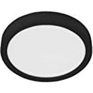 EGLO FUEVA 5 plafond Ø285 mm, 4000K, IP44, sort