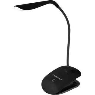 Klemmelampe | USB Lampe | Skrivebordslampe | Dæmpbar | Sort