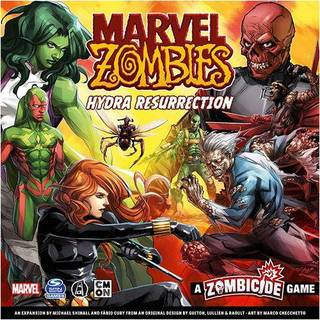 Marvel Zombies: A Zombicide Game - Hydra Resurrection - Battle Red Skulls Zombie Hydra Soldiers! Kooperativ strategispel i åldrarna 14 1-6 spelar