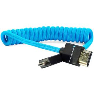 KONDOR BLUE COILED FULL HDMI CABLE 30-60CM