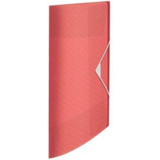 3-klap mappe Colour'Breeze PP A4 Koral, Esselte 628439, 4stk