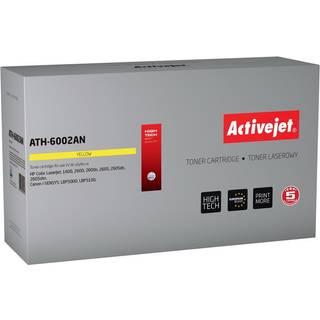 ACTION S.A. ActiveJet Premium ATH-6002AN - yellow - compatible - toner cartridge (alternative for: Canon CRG-707Y HP 124A) - Lasertoner Gul
