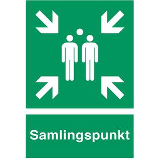 Samlingspunkt - Selvklæbende vinyl - 297 x 210 mm