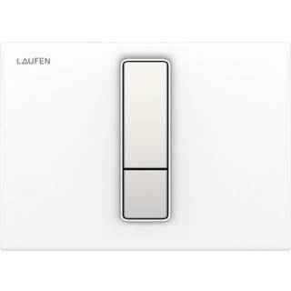 Laufen Lis trykplade aw104 hvid/matkrom