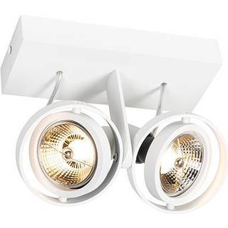Moderne spotlight hvid 2-lys - Master 70