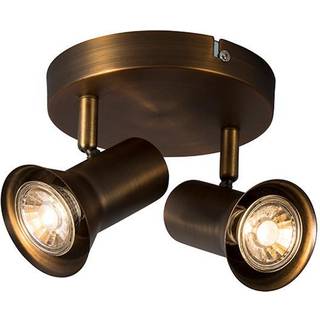 Loftspot bronze rund vipbar og drejbar - Karin 2