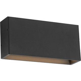 Moderne væglampe antracit inkl. LED IP54 - Spector