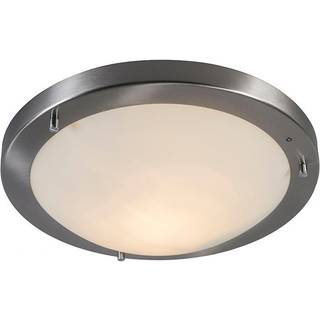 Moderne loftslampe stål 31 cm IP44 - Yuma