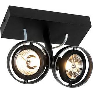 Moderne spotlight sort 2-lys - Master 70