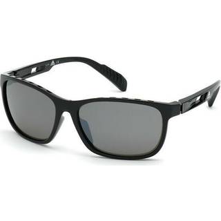 Adidas Sport Mand SP0014 01D Solbriller Injiceret Sort Røg Firkantet Polariseret