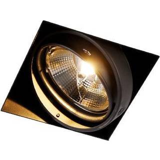 Nedfældet spotlight sort GU10 AR111 trimless - Oneon