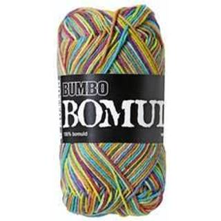 BUMBO Bomuldsgarn print - Regnbue 1501 (På lager i varehus)