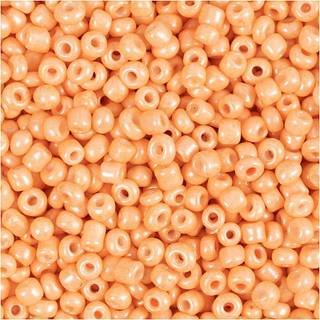 Peach Rocaiperler 3 mm - 25g til Hjemmelavede Smykker