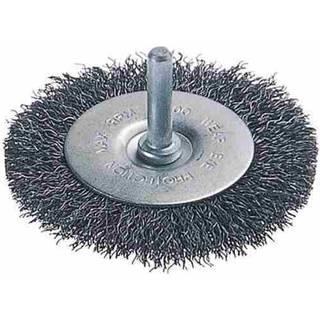Wolfcraft, Ø100 mm x 16 mm stålbørsteskive