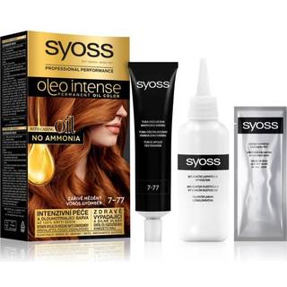 Syoss Oleo Intense Permanent hårfarve Med olie Skygge 7-77 Red Ginger 1 stk. - 1 stk.