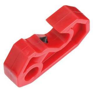 Master Lock S2393 Lockout Tagout Miniature Circuit Breakout Lockout Universal Fit R?d