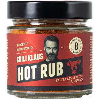 Hot Rub Fajita style with Habanero v. 8 - 1 stk