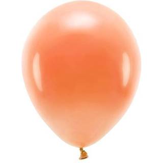 100 stk. Økologiske balloner orange 12" - Biologisk nedbrydelig festdekoration