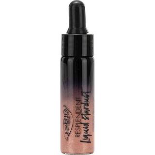 Purobio Cosmetics - Liquid Stardust Highlighter Pink Gold 02 - Hos Frisøren & Baronen