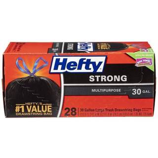 Heftige St?rke Store Affaldsposer Sort 30 Gallon 28 Count