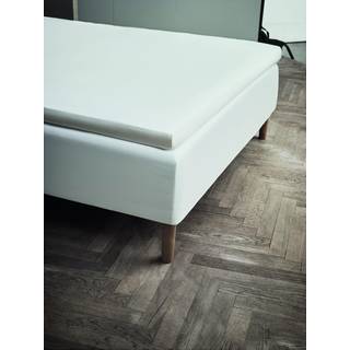 Percale Kuvertlagen hvid 90x210 cm